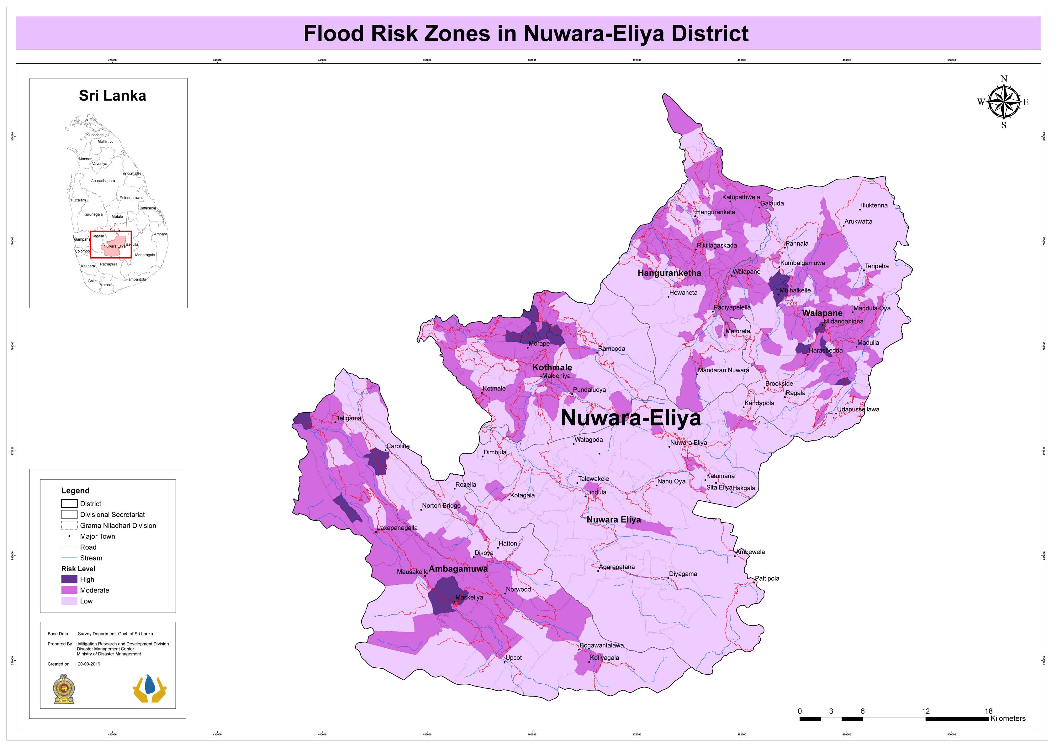 Flood risk 42x36