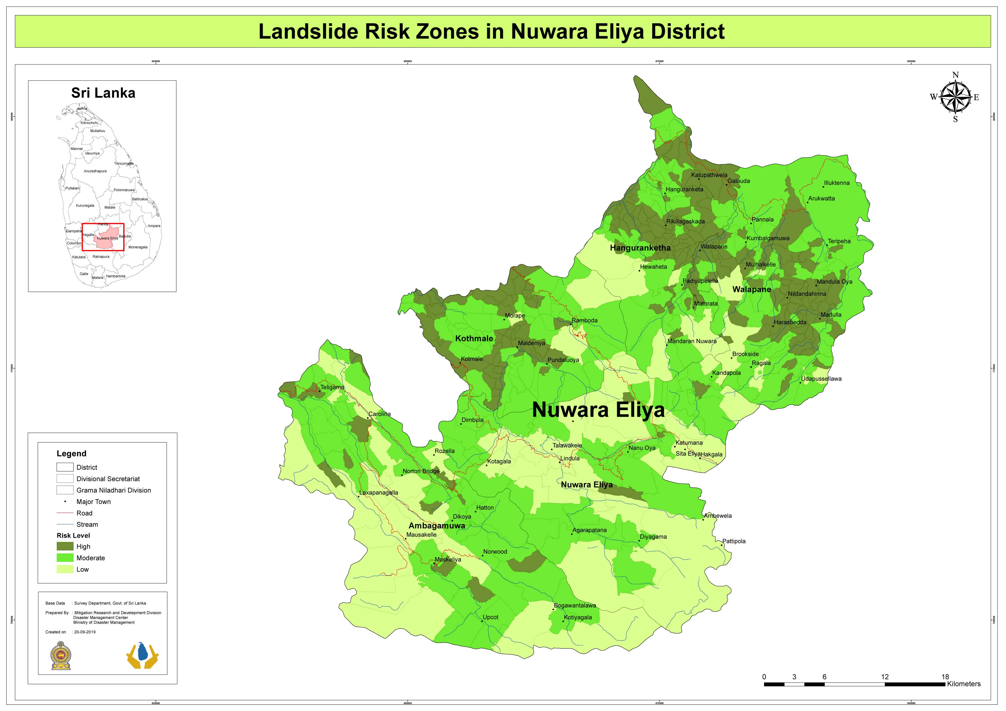 Landslide risk 42x36